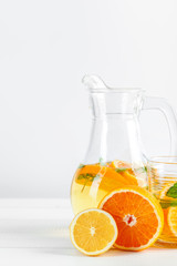 Citrus lemonade,summer drink.