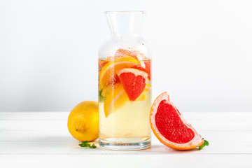 Citrus lemonade,summer drink.