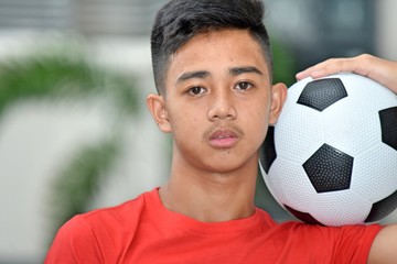 Unemotional Young Asian Person