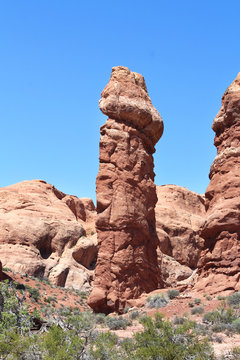 Penis Rock - Arches National Park (Utah)