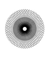 Round Geometric Pattern