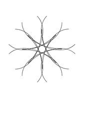 Round Geometric Pattern