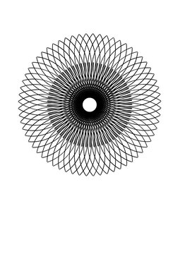 recommend clip art: Round Geometric Pattern