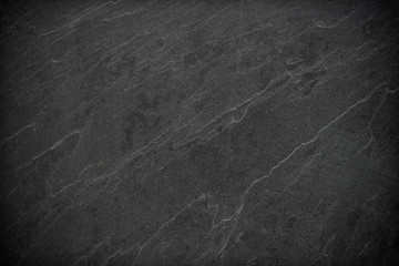 Dark grey black slate background or texture.