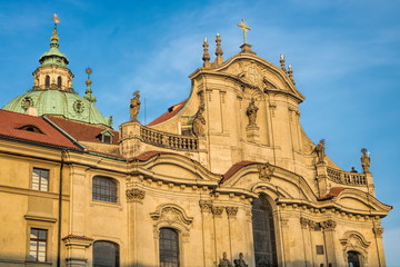 Fototapeta na wymiar Prag, St. Nikolaus auf der Kleinseite