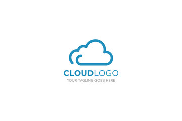 cloud logo, icon, symbol design template