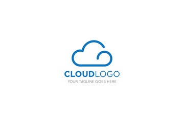 Obraz premium cloud logo, icon, symbol design template