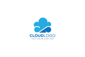 cloud logo, icon, symbol design template