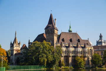 Fototapeta premium Vajdahunyad Castle in Budapest, Hungary