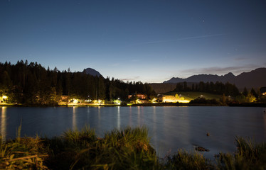 Obraz premium FEATURE BILDER SEEFELDER SEE NACHT