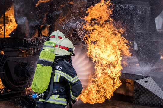 Sapeurs Pompiers en action