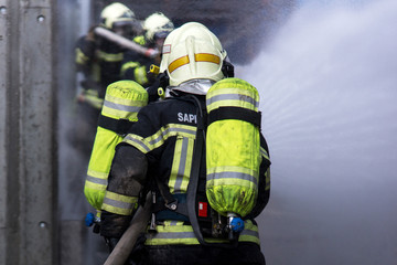 Sapeurs Pompiers en action