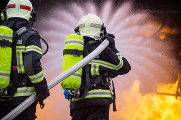 Sapeurs Pompiers en action