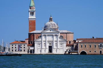 Fototapeta na wymiar San Giorgio Maggiore island, Venice, Italyhttp://www1.comune.fi.it/export/sites/retecivica/firenze/bandi/svil_economico.html
