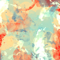 Abstract Watercolor stained Texture. Dreamy and bohemian artistic background.