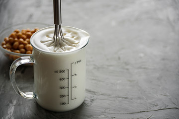 Chickpea water aquafaba whipped. Egg replacement. Vegan