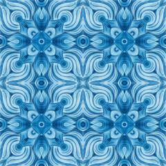 Seamless pattern with arabesques