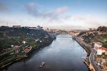 View at Ponte Luis I bridge