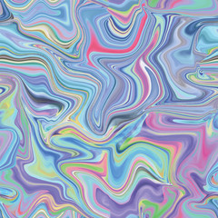Fototapeta premium Marble seamless pattern in neon brightful colors.
