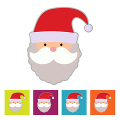 Santa Claus New Year icon