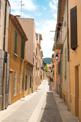 Ruelles colorées, Cassis, France