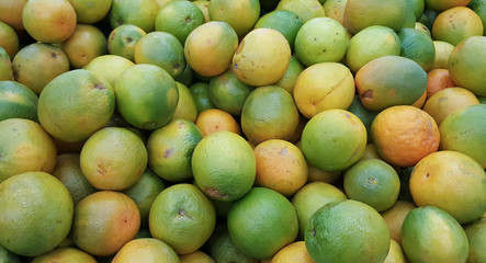 Fresh orange as background