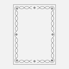 vector image, abstract style, decorative ornamental