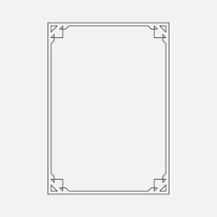 vector image, abstract style, decorative ornamental