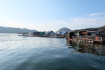 House on water