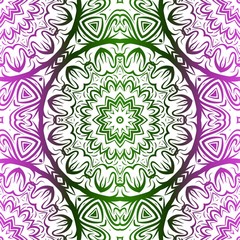 Vector Illustration. Pattern With Floral Seamless Ornament. Design For Print Fabric, Fashion.