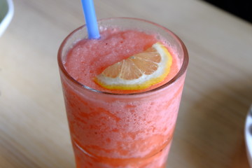 strawberry smoothie