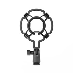 Music and sound - Front view plastic Microphone Mic Shock Mount