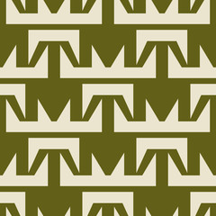 Seamless geometric abstract pattern