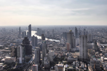 Bangkok skyline Thailand Asien