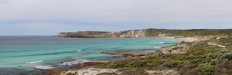 Obraz premium Pennington Bay Panorama, Kangaroo Island, South Australia