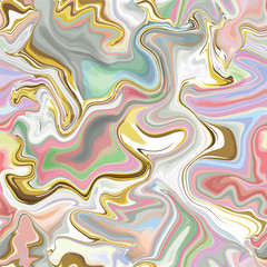 Marble seamless pattern in neon brightful colors.