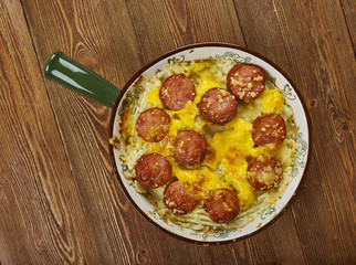 Jolean's  Potato  Smoked Sausage Casserole