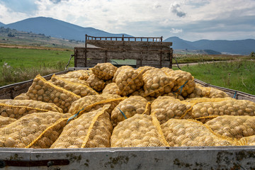 potatoes truck