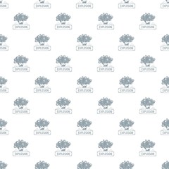 Art explosion pattern vector seamless repeat for any web design