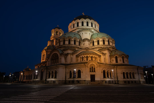 Alexander-Newski-Kathedrale in Sofia, Bulgarien.