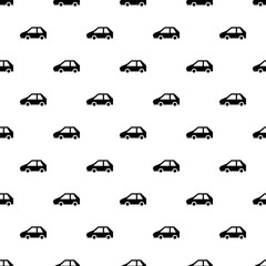 Electric car pattern seamless vector repeat for any web design