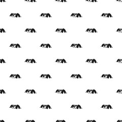 Homeless tent camp pattern seamless vector repeat for any web design