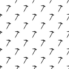 Ice axe pattern seamless vector repeat for any web design
