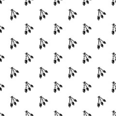 Climbing tool pattern seamless vector repeat for any web design