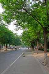 city streets scenery