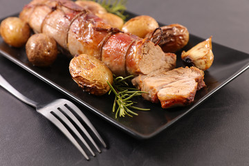 filet mignon and potato