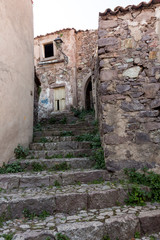 Centro storico di Bortigali (Nuoro) - Sardegna - Italia