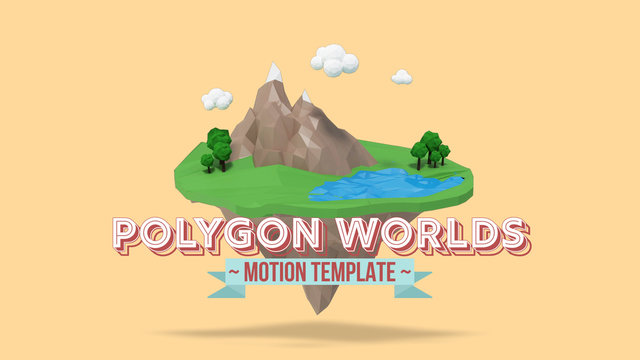 Polygon Worlds Title