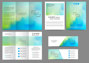 Abstract brochure template