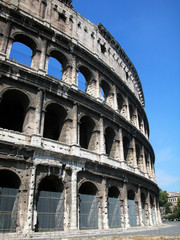 Fototapeta premium The Great Roman Colosseum. Rome, Italy